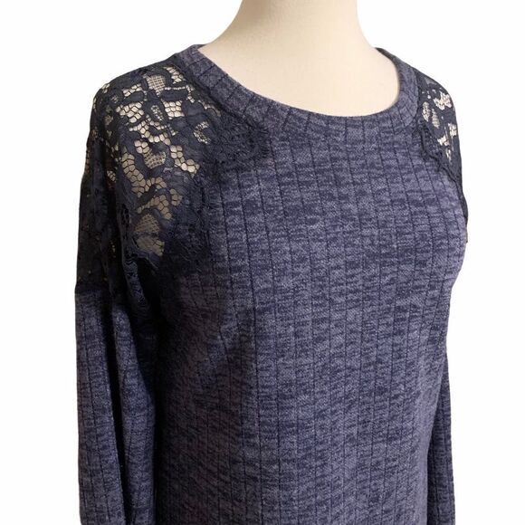 New Direction Navy Blue Long sleeve top - Picture 1 of 7
